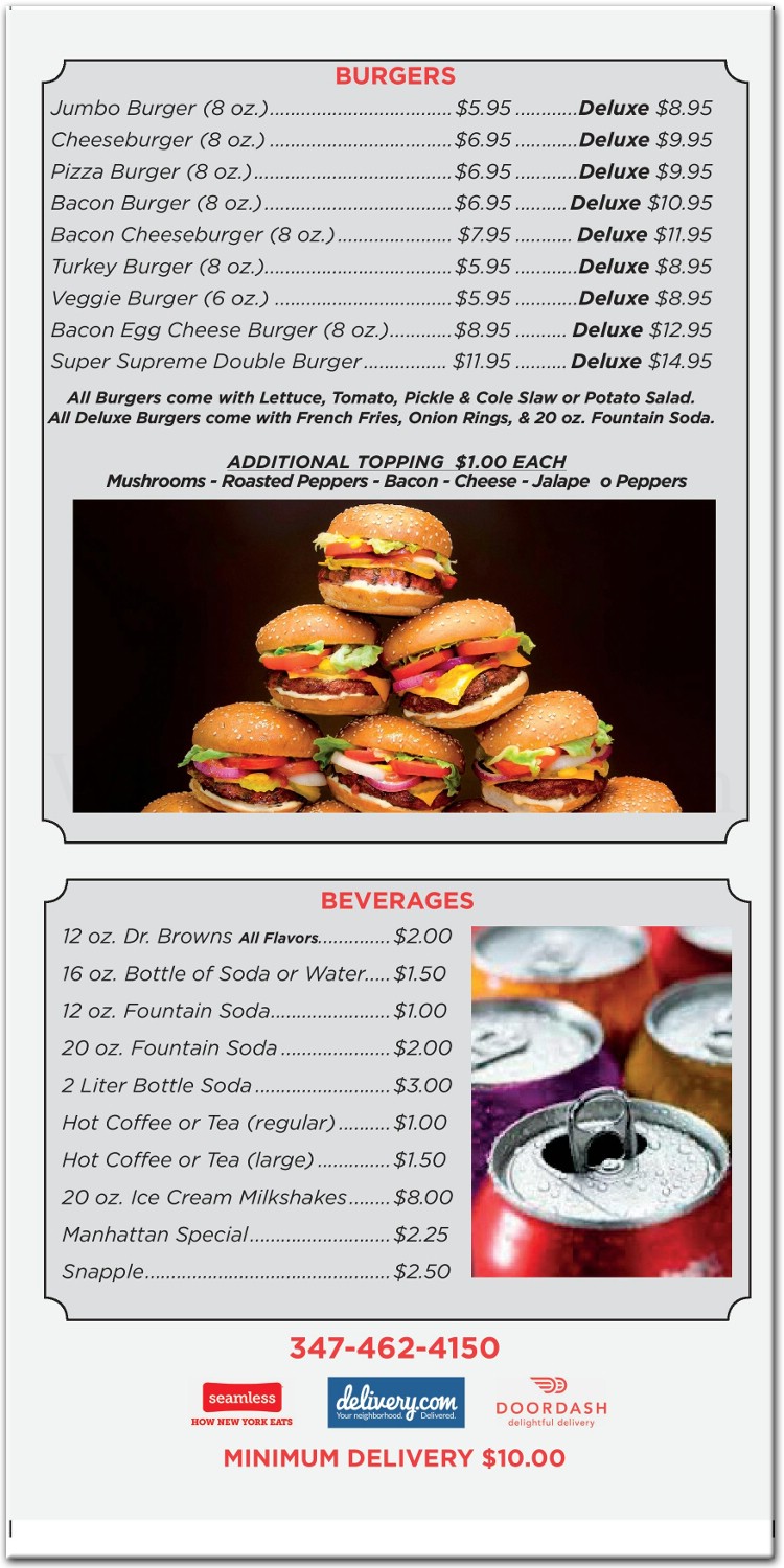 Kings Pastrami Restaurant in Brooklyn / Menus & Photos