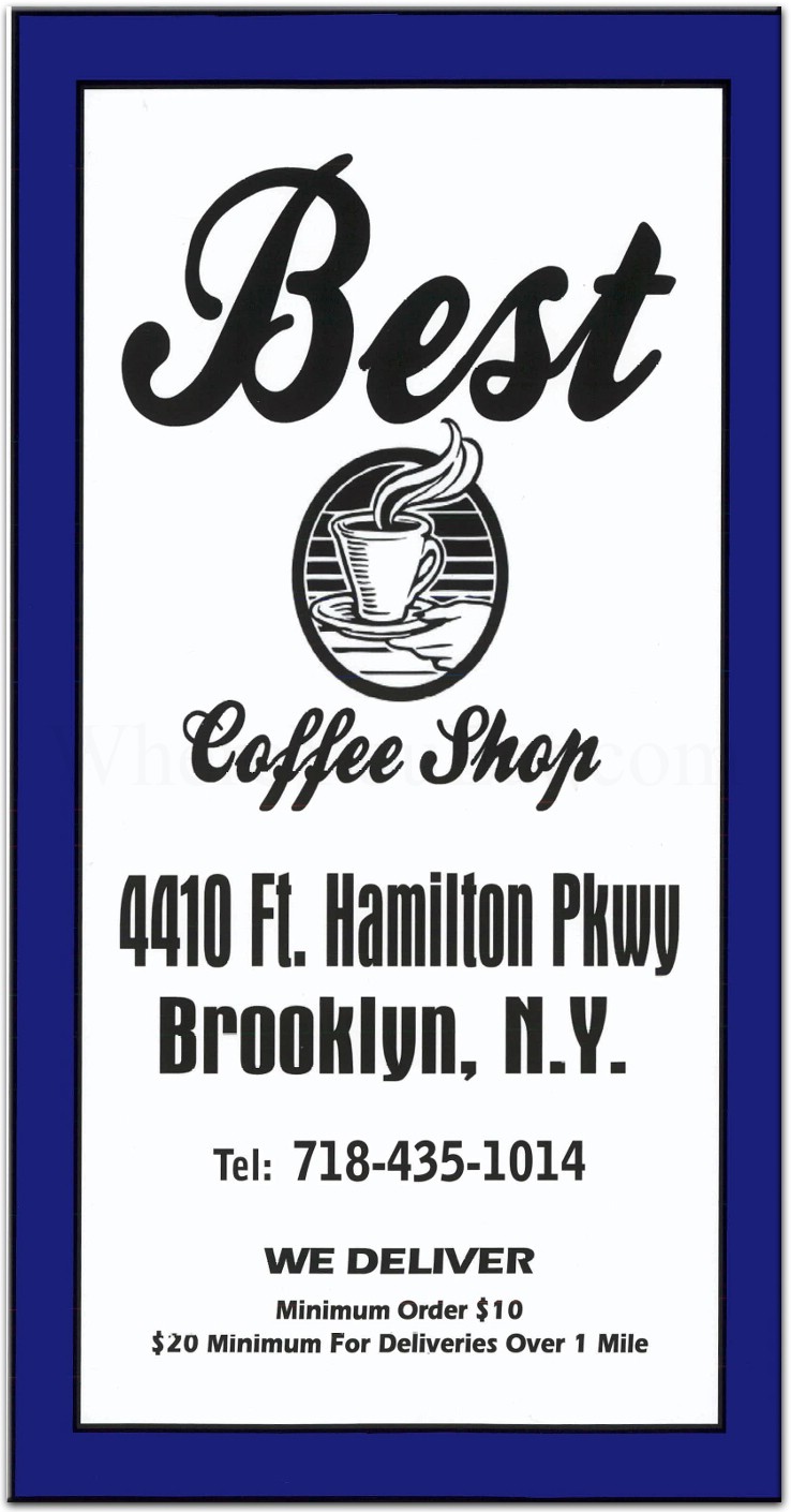 Best Coffee Restaurant in Brooklyn / Menus & Photos