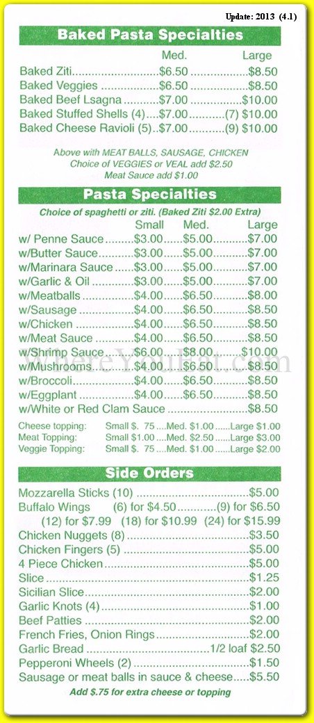 Lenny's Restaurant in Brooklyn / Menus &amp; Photos