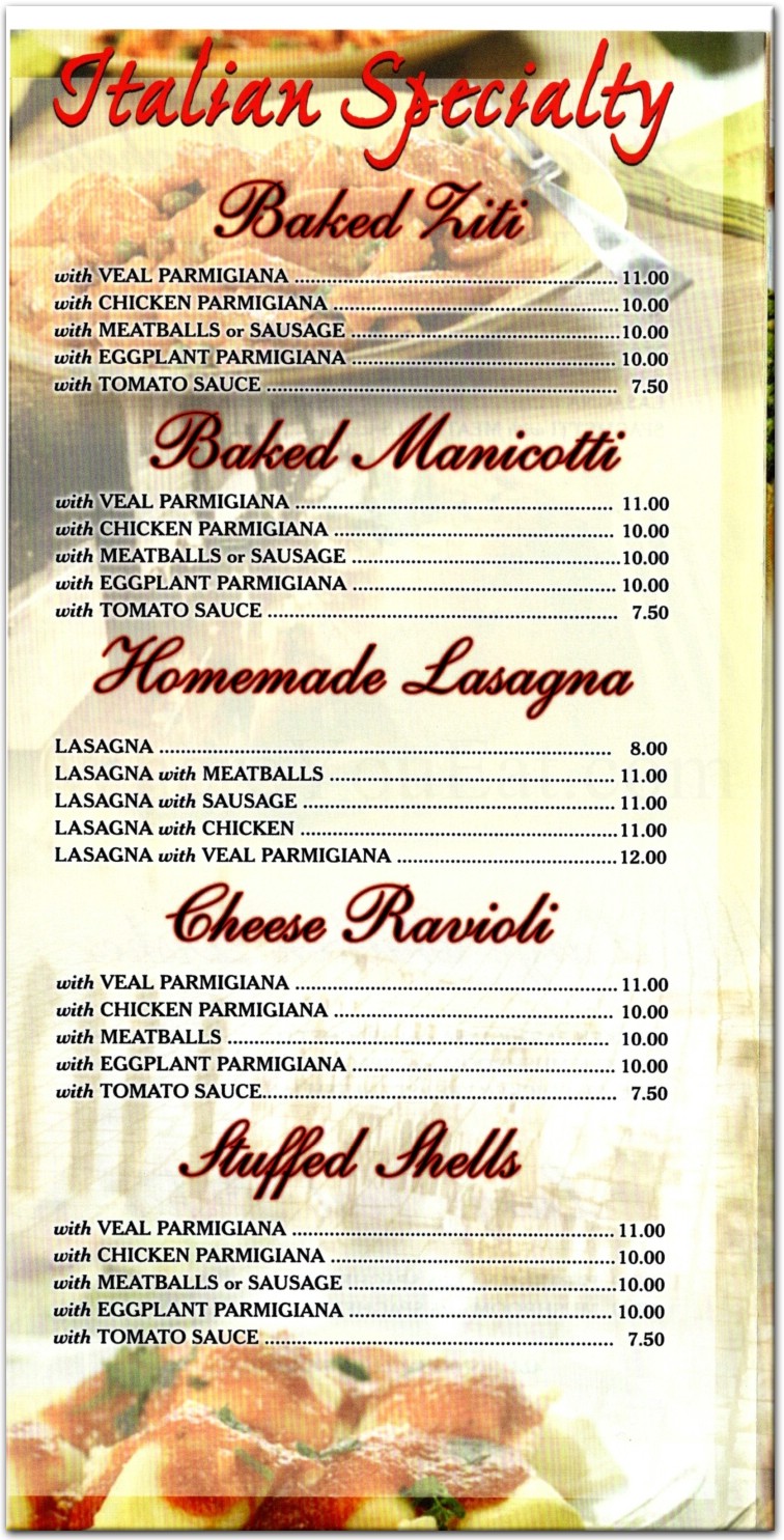 Gino's Pizza Restaurant in Brooklyn / Menus & Photos