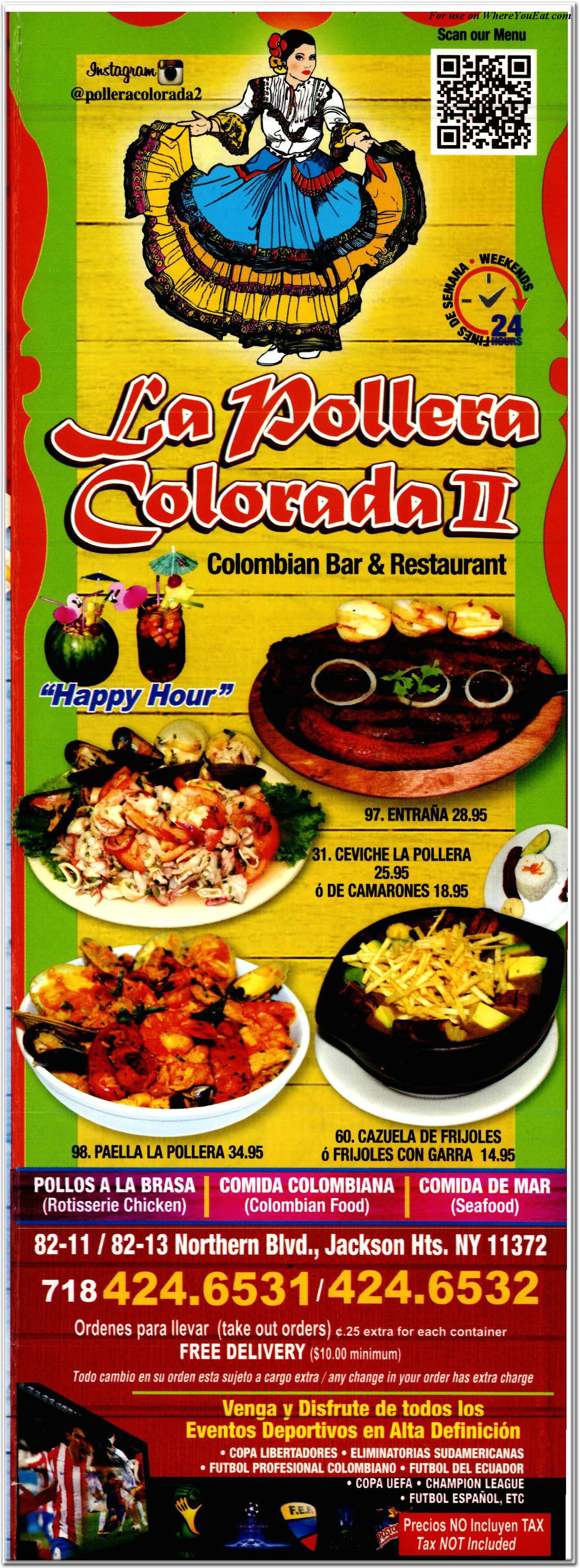 La Pollera Colorada II Restaurant in