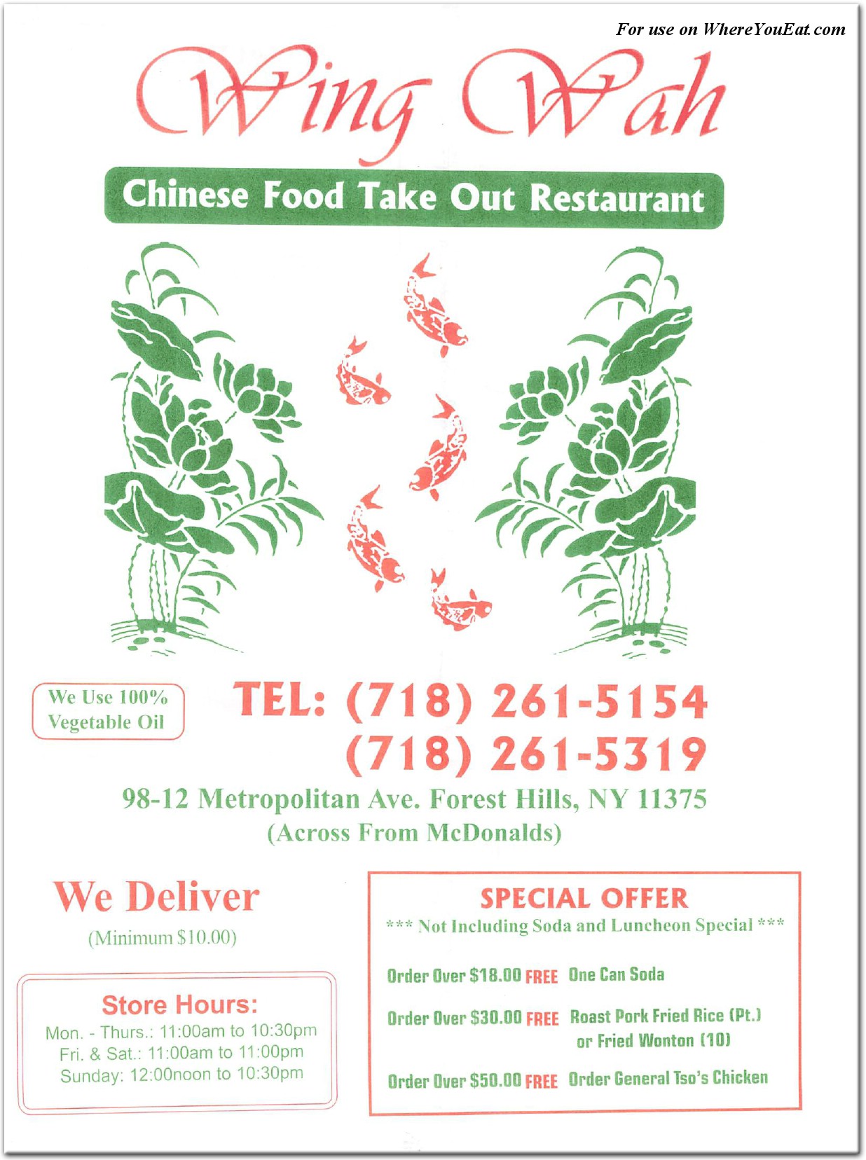 WING WAH CHINESE FOOD  Page 0001 