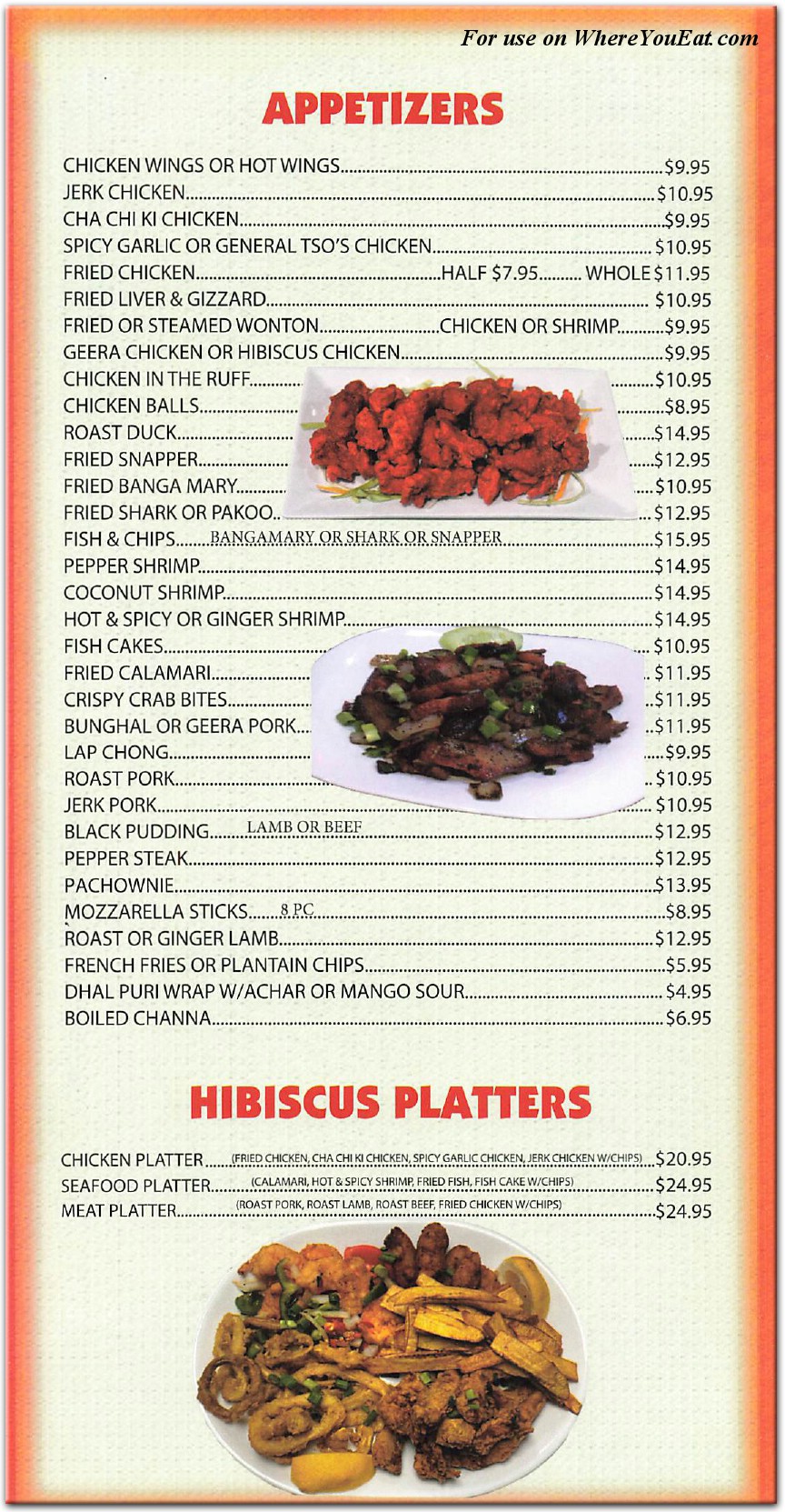 Hibiscus Restaurant in Queens / Menus & Photos