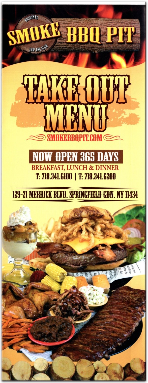 Smoke BBQ Pit Restaurant in Queens / Menus & Photos