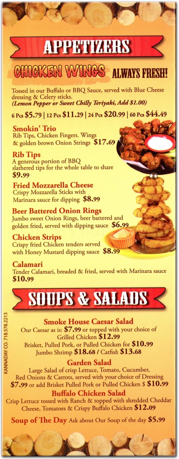 Smoke BBQ Pit Restaurant in Queens / Menus & Photos