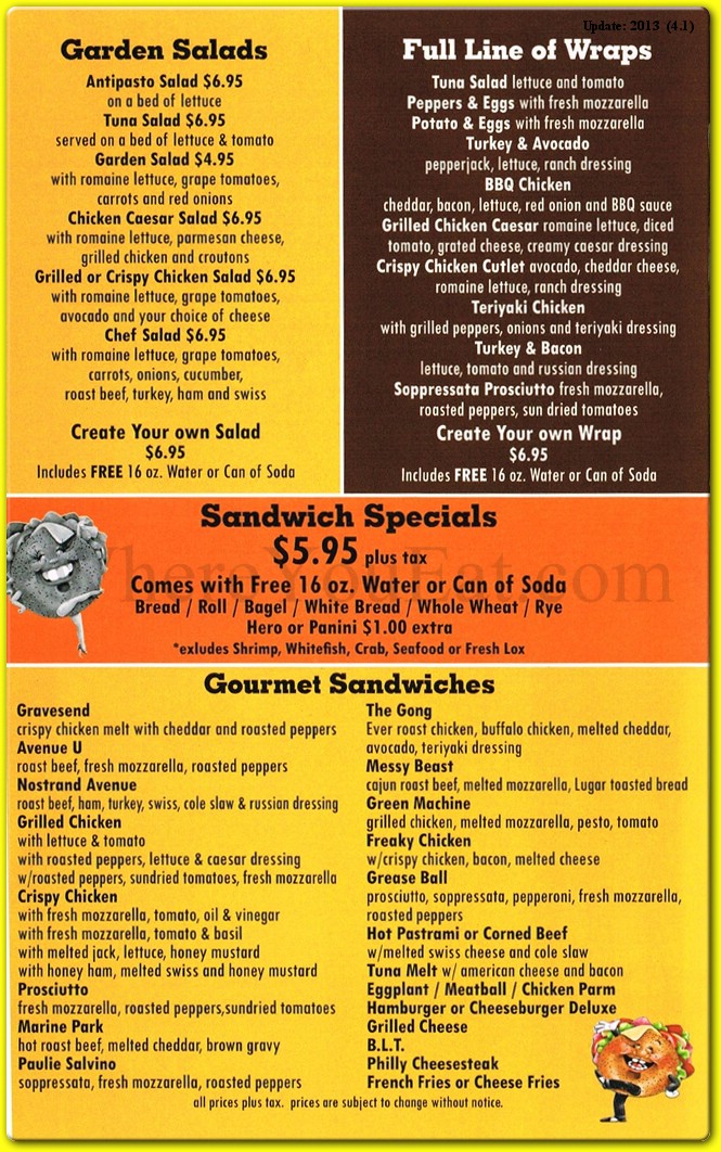 Zee Bagels Restaurant in Brooklyn / Menus & Photos