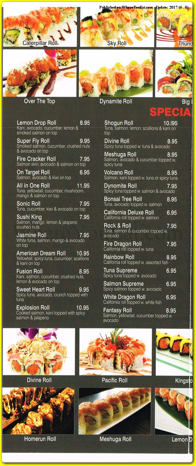 Total 102+ imagen sushi bonsai grill Viaterra.mx