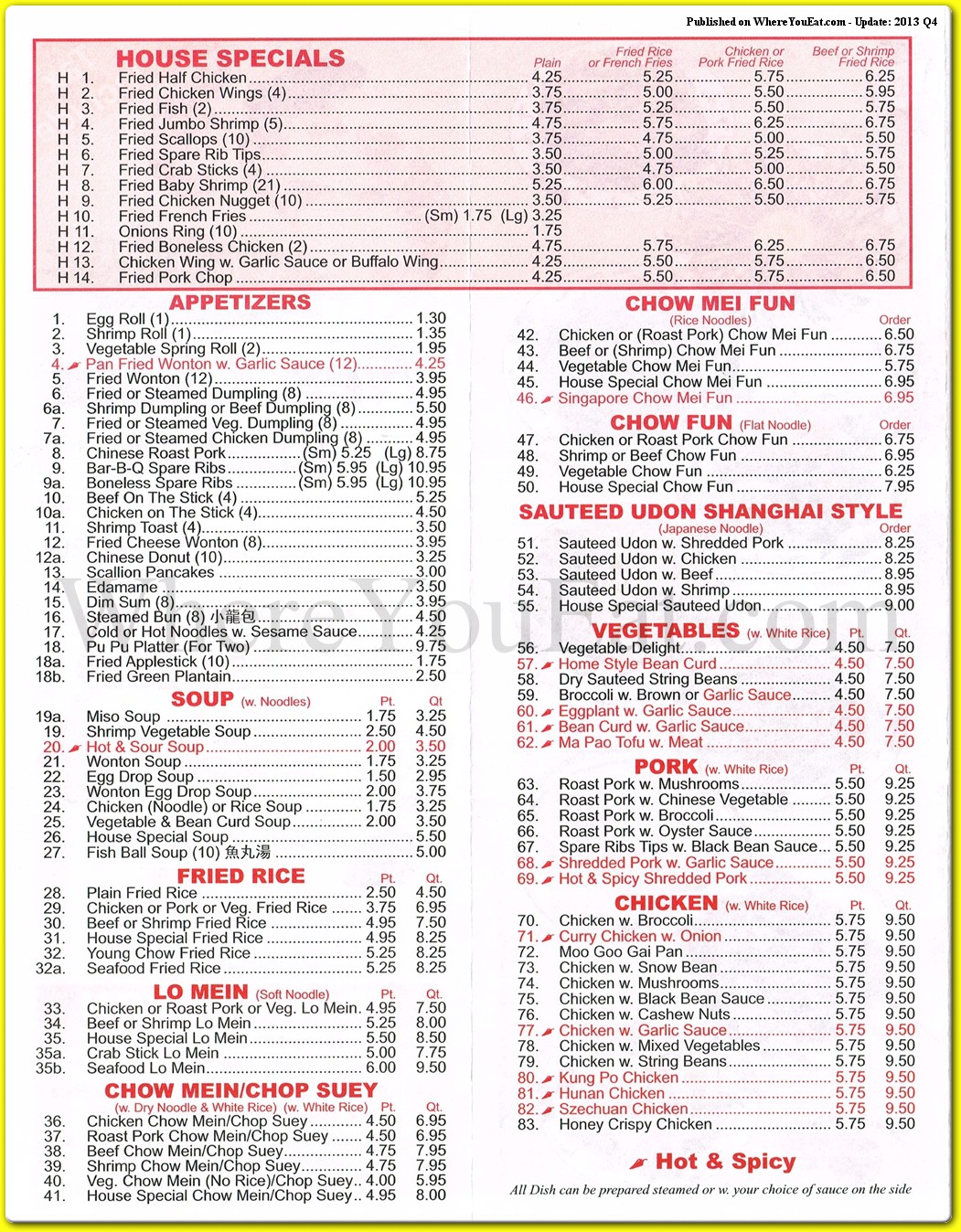 New China Kitchen Restaurant In Brooklyn Official Menus Photos