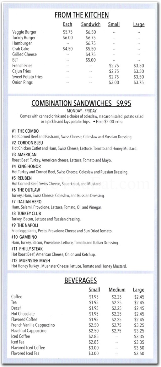 Bergen Bagels Restaurant in Brooklyn / Menus & Photos