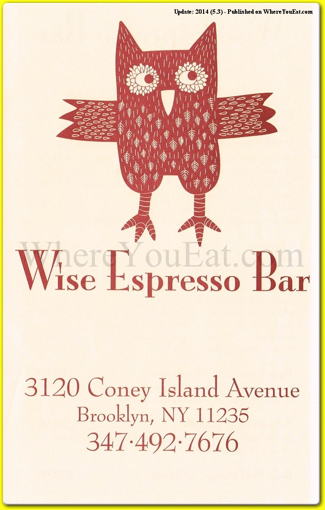 wise expresso bar brooklyn