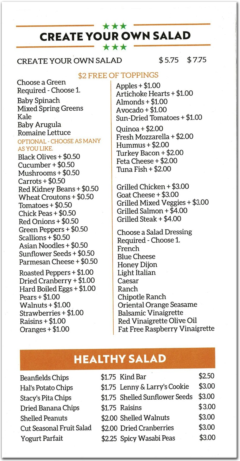 Blend Salad Bar Restaurant in Brooklyn / Menus & Photos