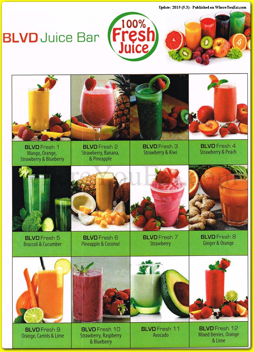 Blvd Cafe and Juice Bar Restaurant in Staten Island / Menus & Photos