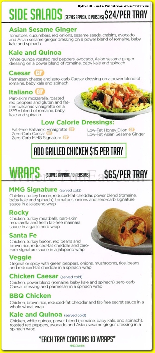 Muscle Maker Grill Restaurant In Brooklyn Official Menus Photos