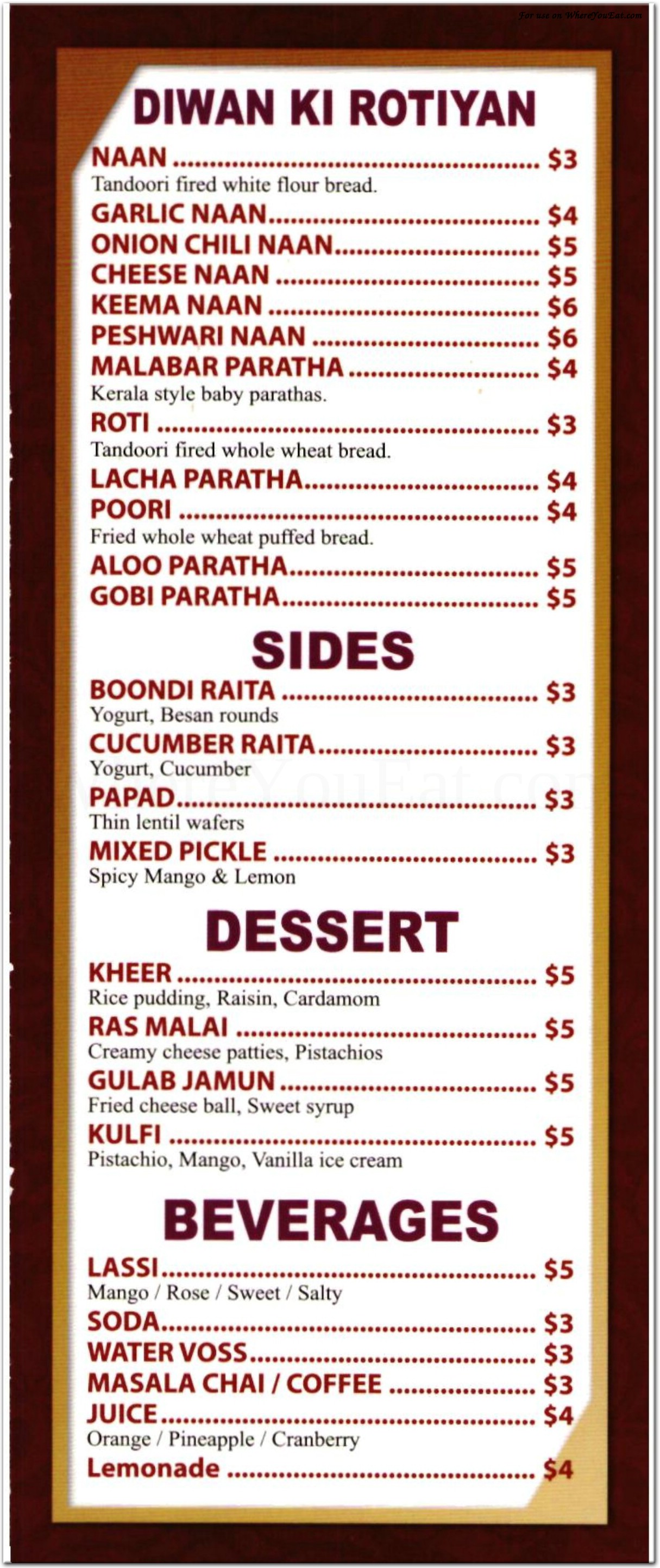 Diwan Grill Restaurant in Brooklyn / Menus & Photos