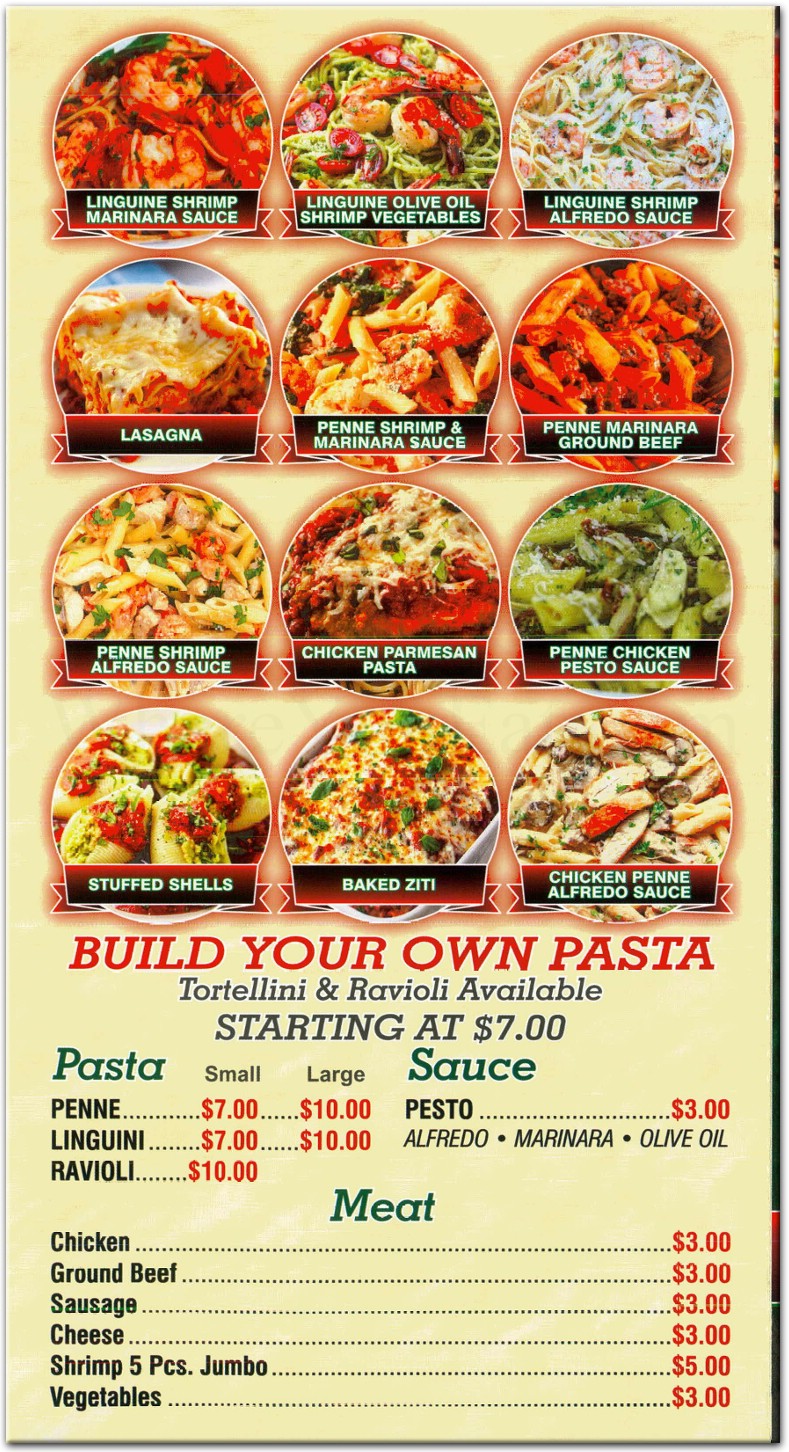 Best Italian Pizza Restaurant in The Bronx / Official Menus & Photos
