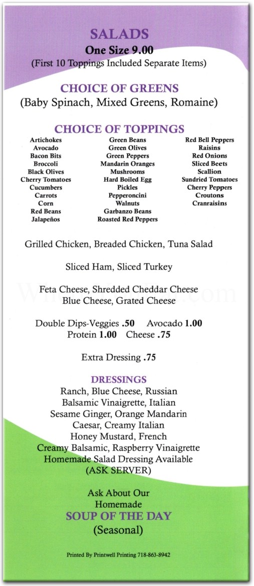 Lettuce Eat Restaurant in The Bronx / Official Menus & Photos