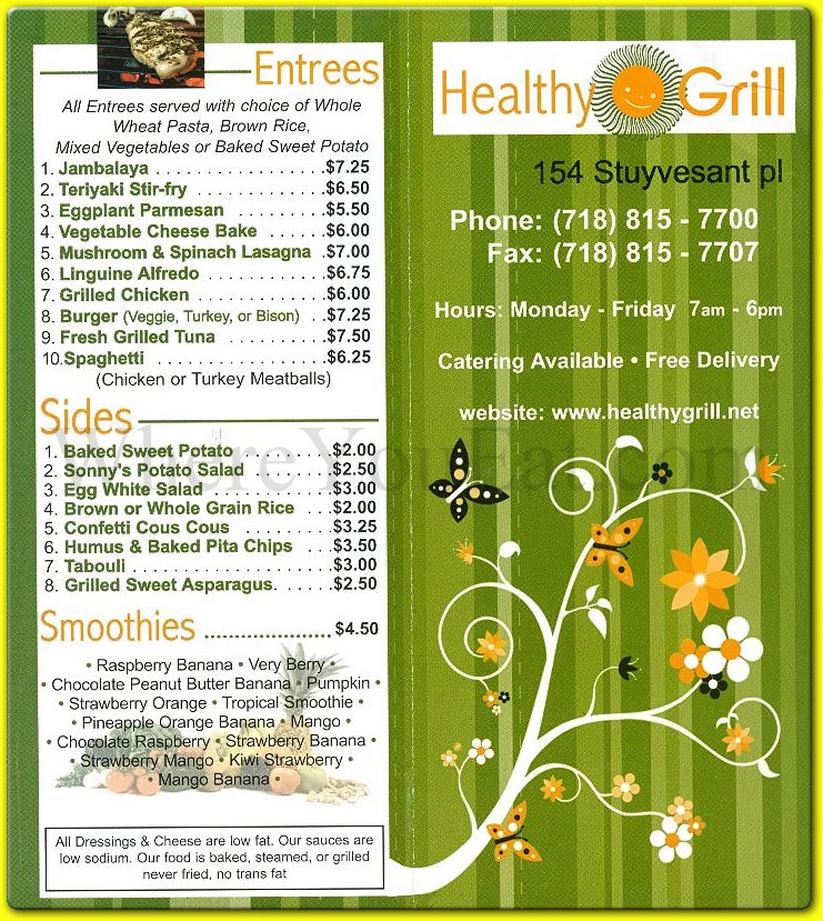 Healthy Grill Closed Restaurant In Staten Island Official Menus Photos