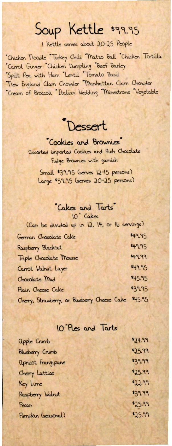 Sunac Fancy Food Restaurant in Manhattan / Menus & Photos