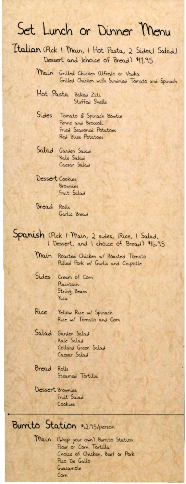 Sunac Fancy Food Restaurant in Manhattan / Menus & Photos