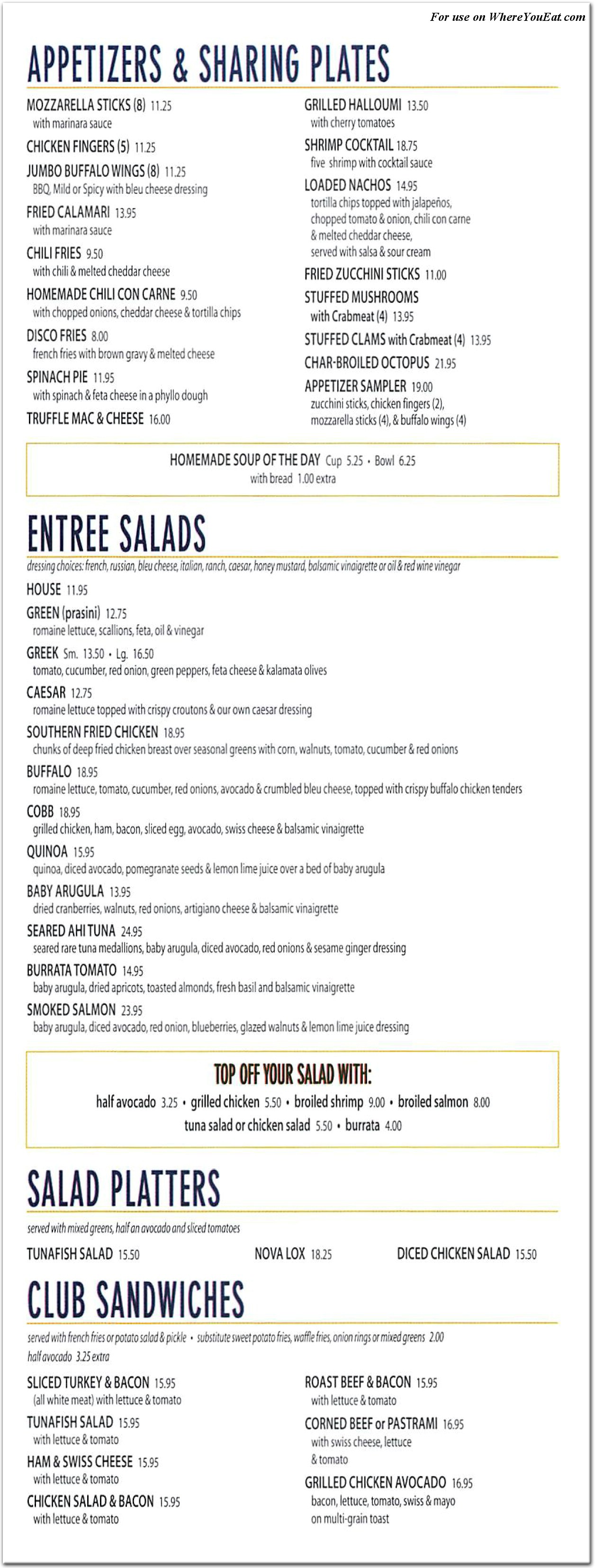 Neptune Diner Restaurant in Queens / Menus & Photos