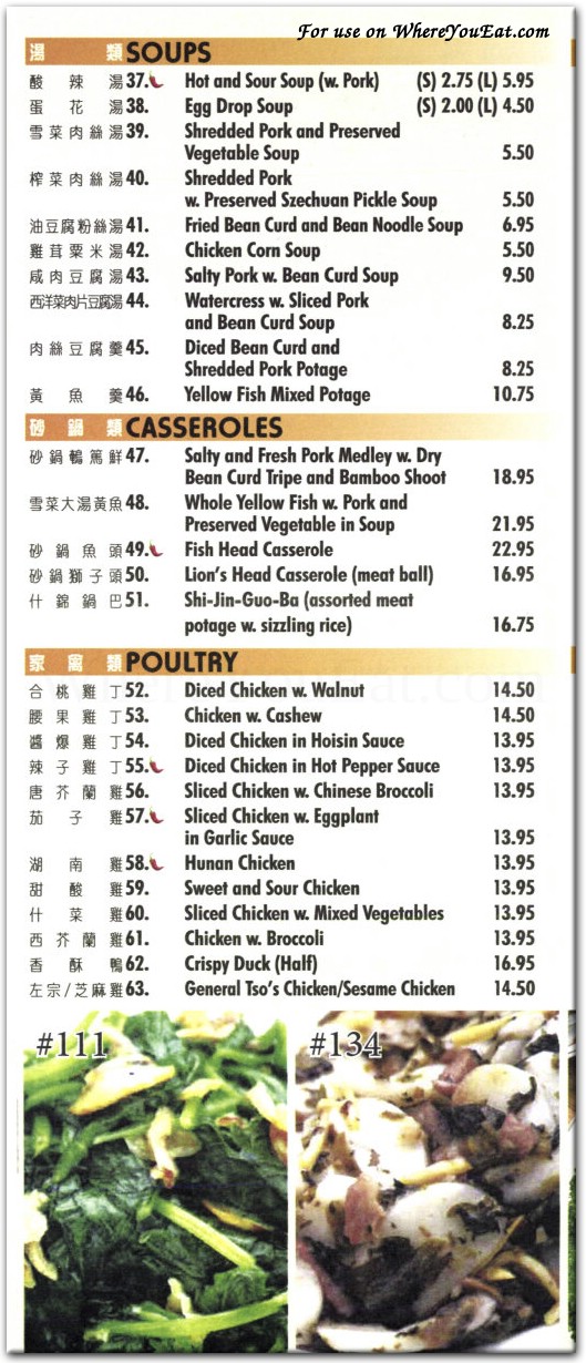 Shanghai Zhen Gong Fu Restaurant in Queens / Menus & Photos