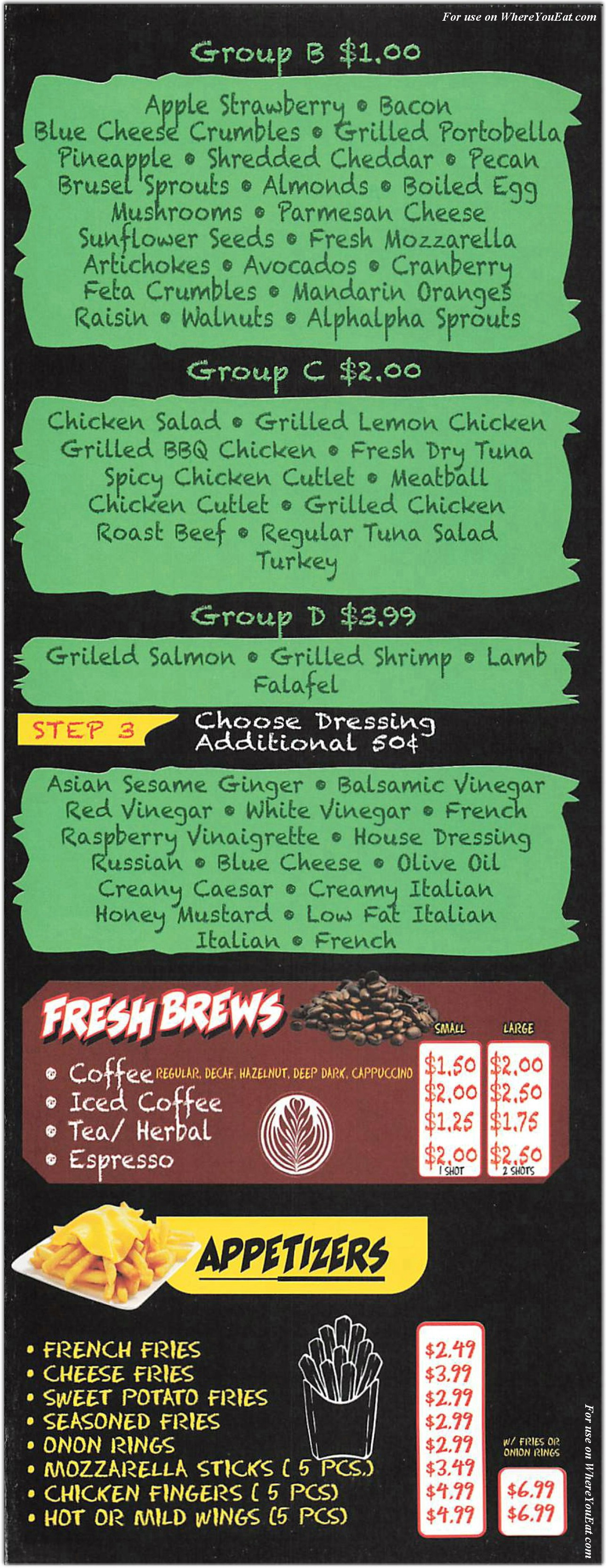 Organic Town Restaurant in Queens / Official Menus & Photos