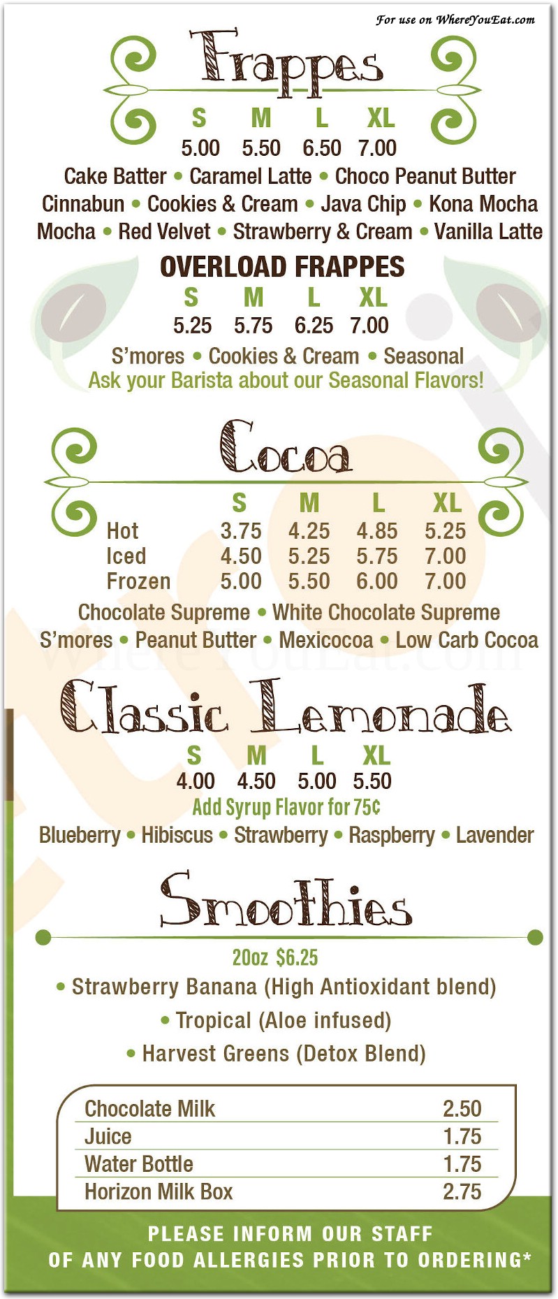 Beans and Leaves Restaurant in Staten Island / Menus & Photos