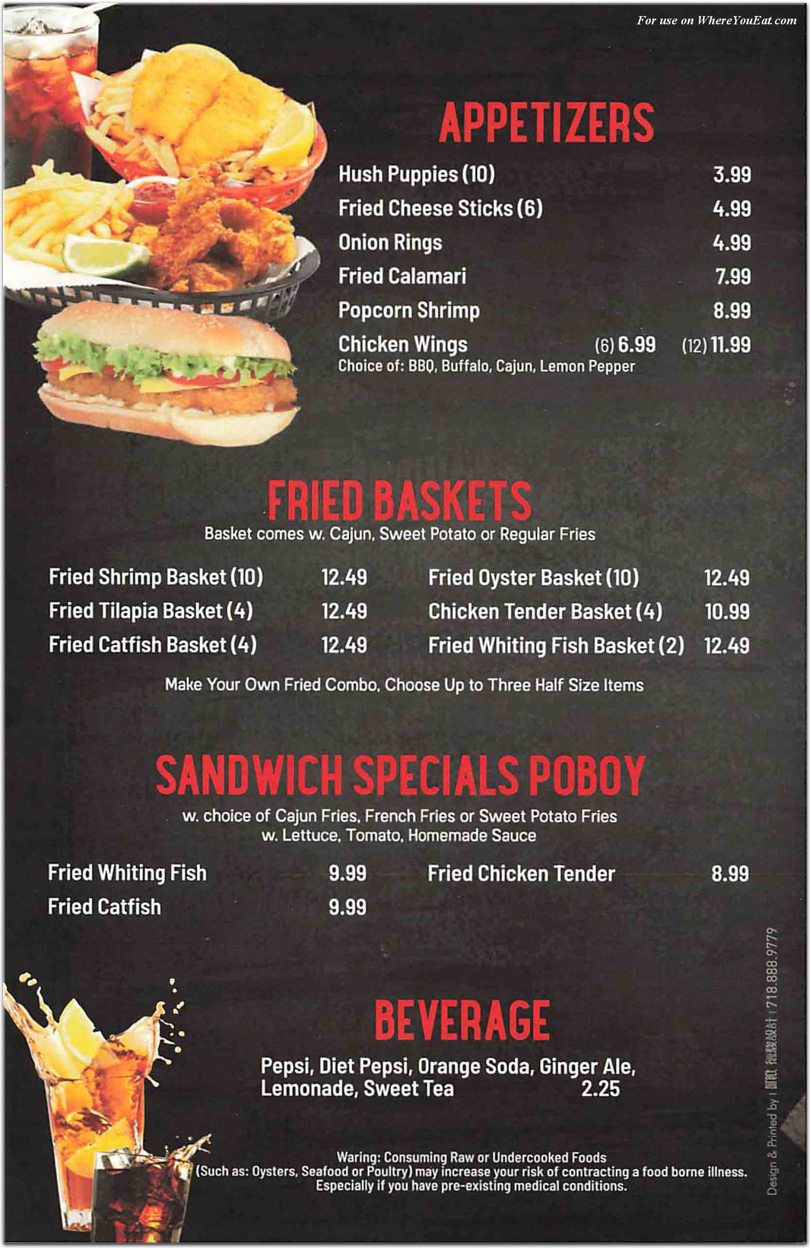 Juicy King Crab Express Restaurant in Queens / Menus & Photos