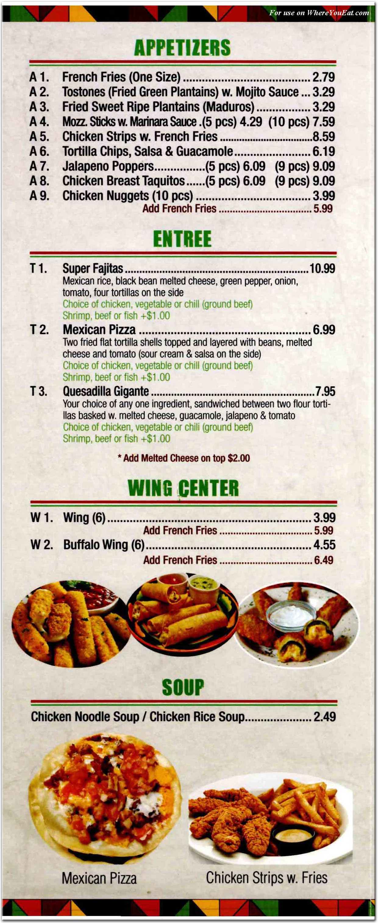 Top Tortillas Restaurant in Queens / Menus & Photos