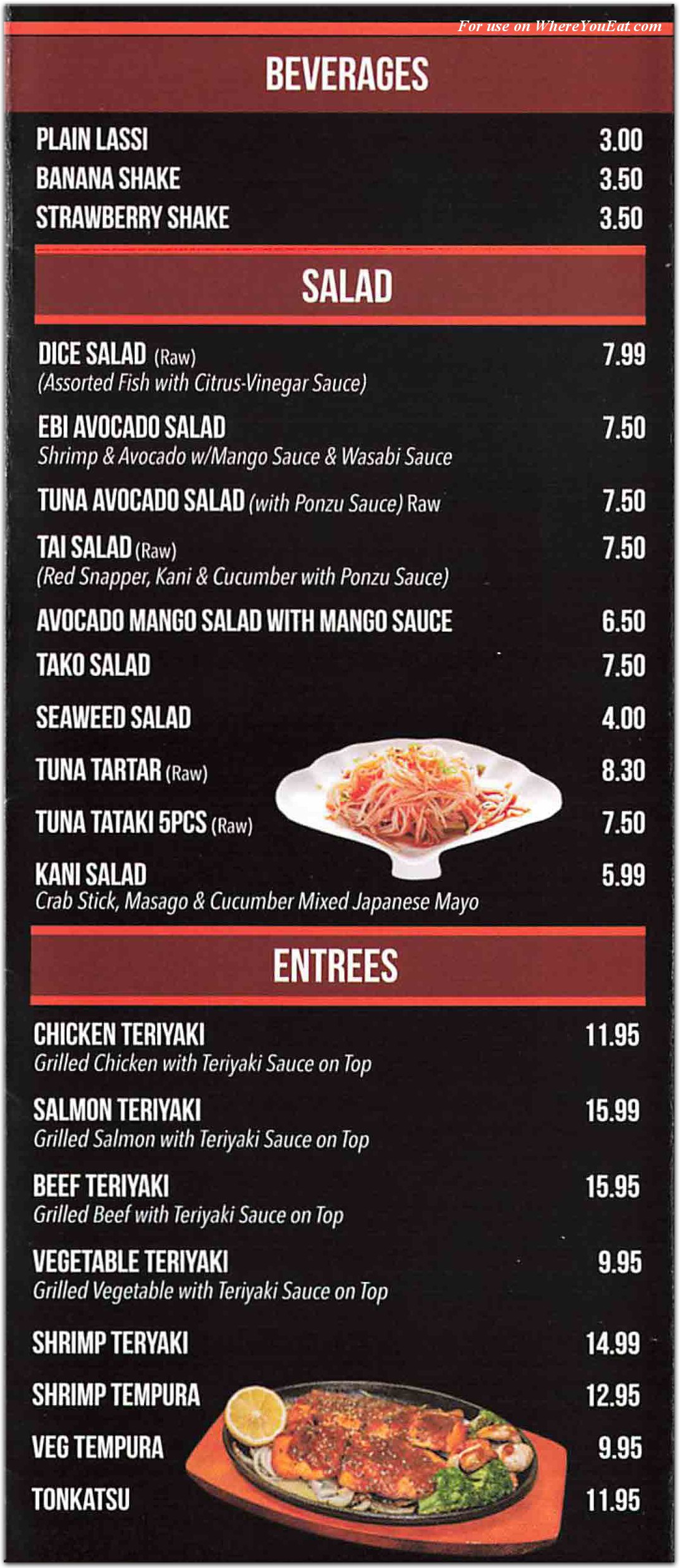 Tibetan Japanese Restaurant in Queens / Menus & Photos