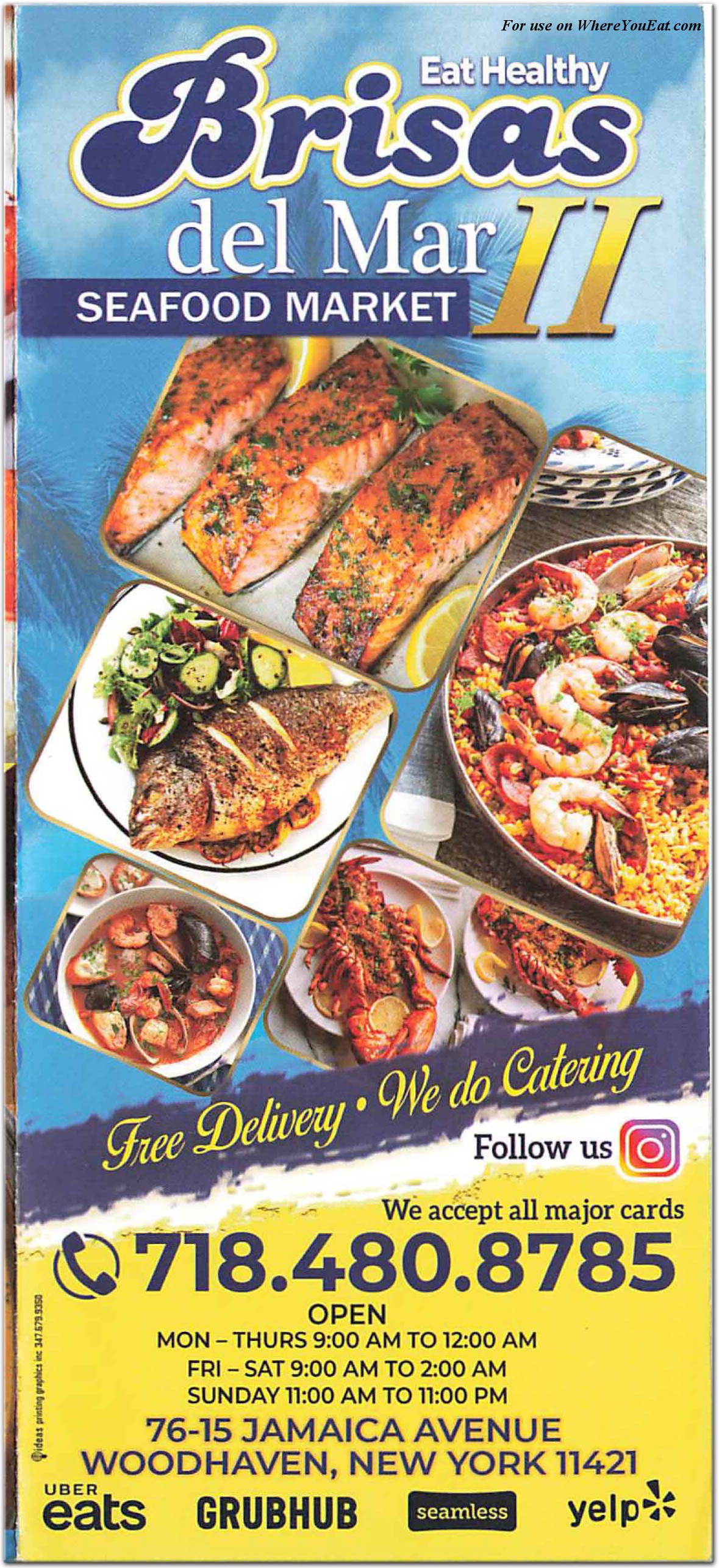 Brisas del Mar Queens Restaurant in Queens / Menus & Photos