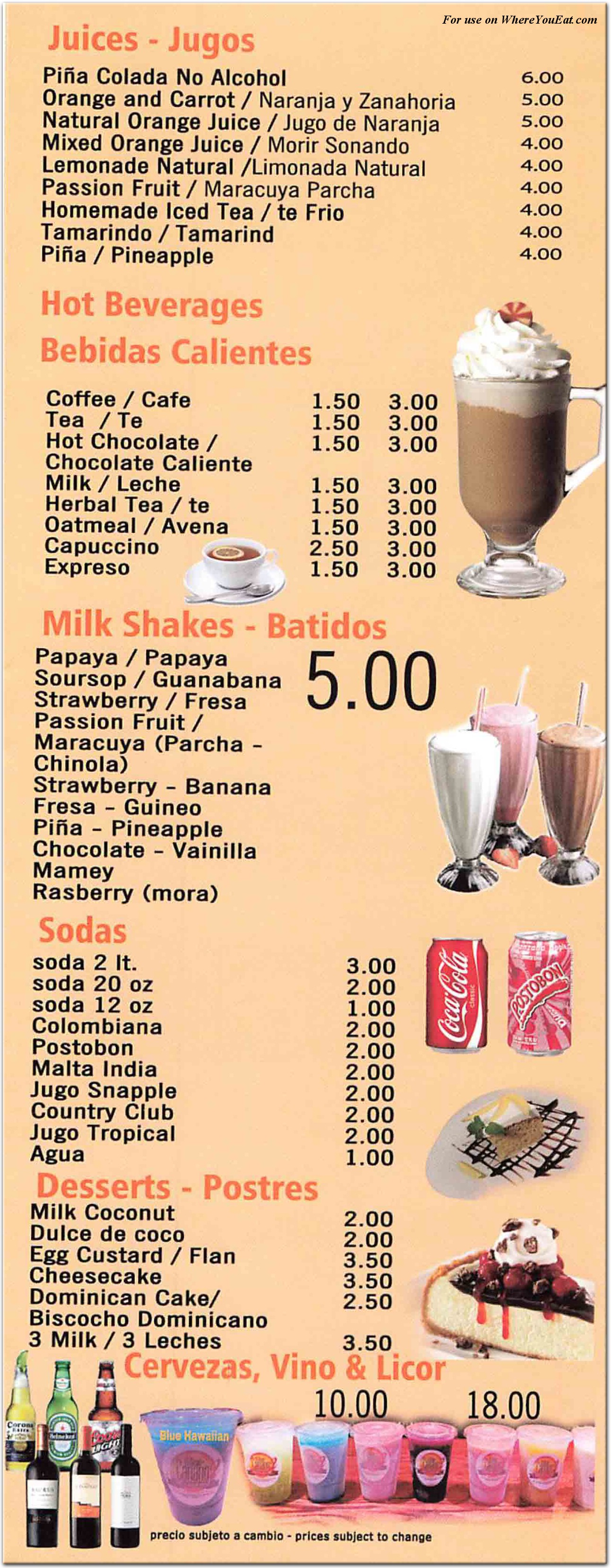 El Gran Canario II Restaurant in Queens / Menus & Photos