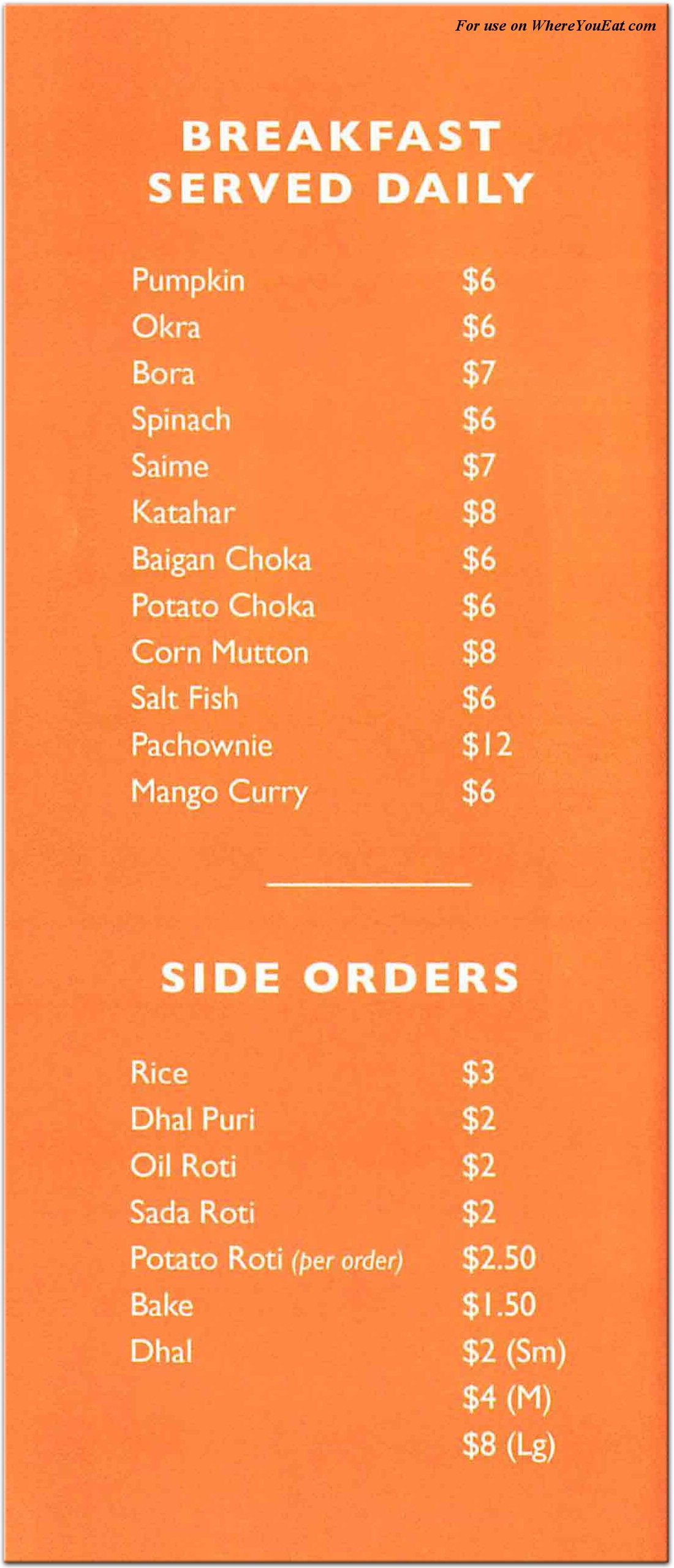 Fazee's Delight Restaurant in Queens / Menus & Photos