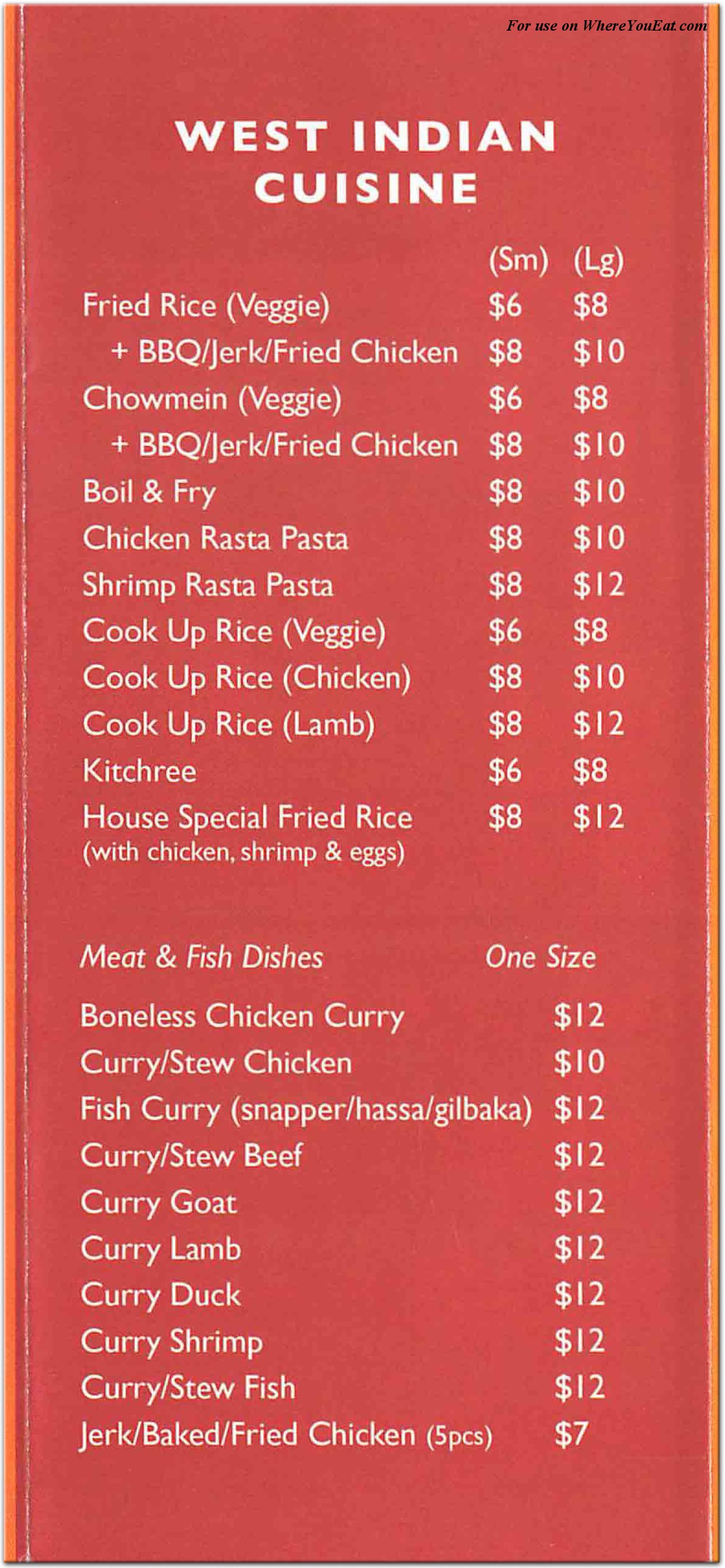 Fazee's Delight Restaurant in Queens / Menus & Photos