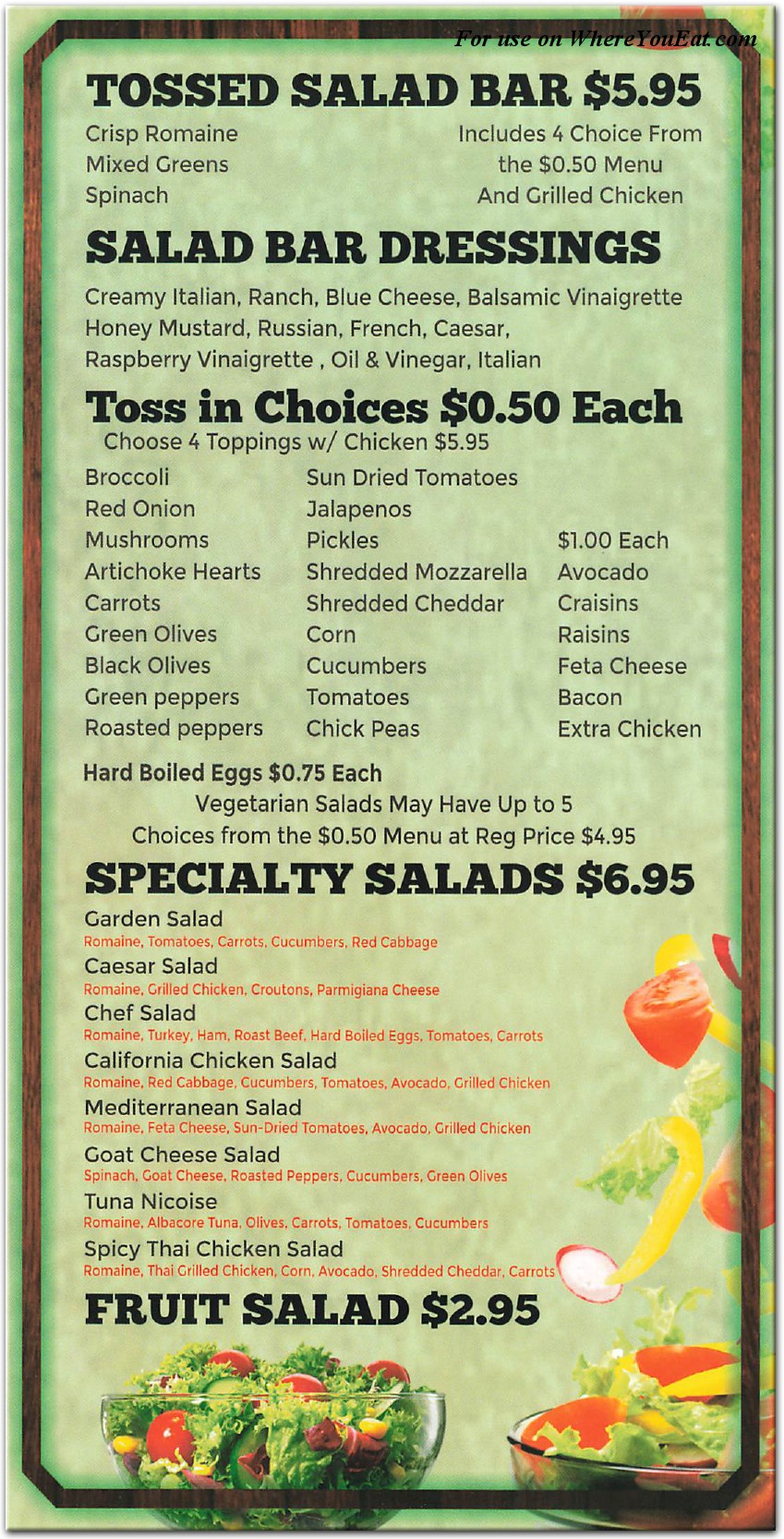 Green Juice Bar & Grill Restaurant in Queens / Menus & Photos