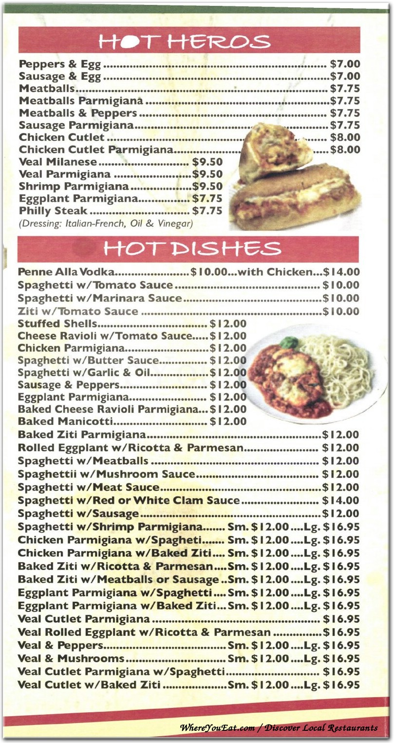 Gio's Pizza Restaurant in The Bronx / Menus & Photos