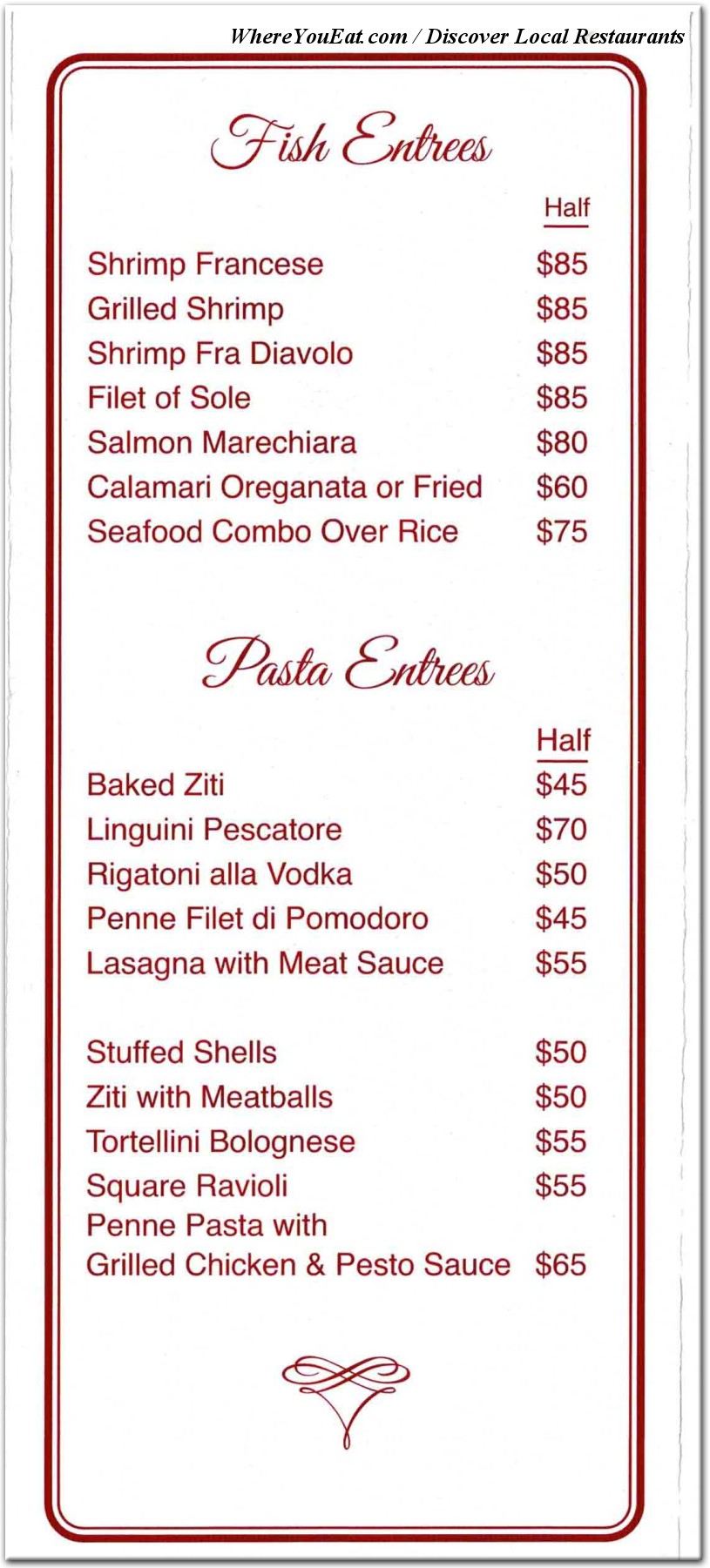 Vito's Bakery Restaurant in Brooklyn / Menus & Photos