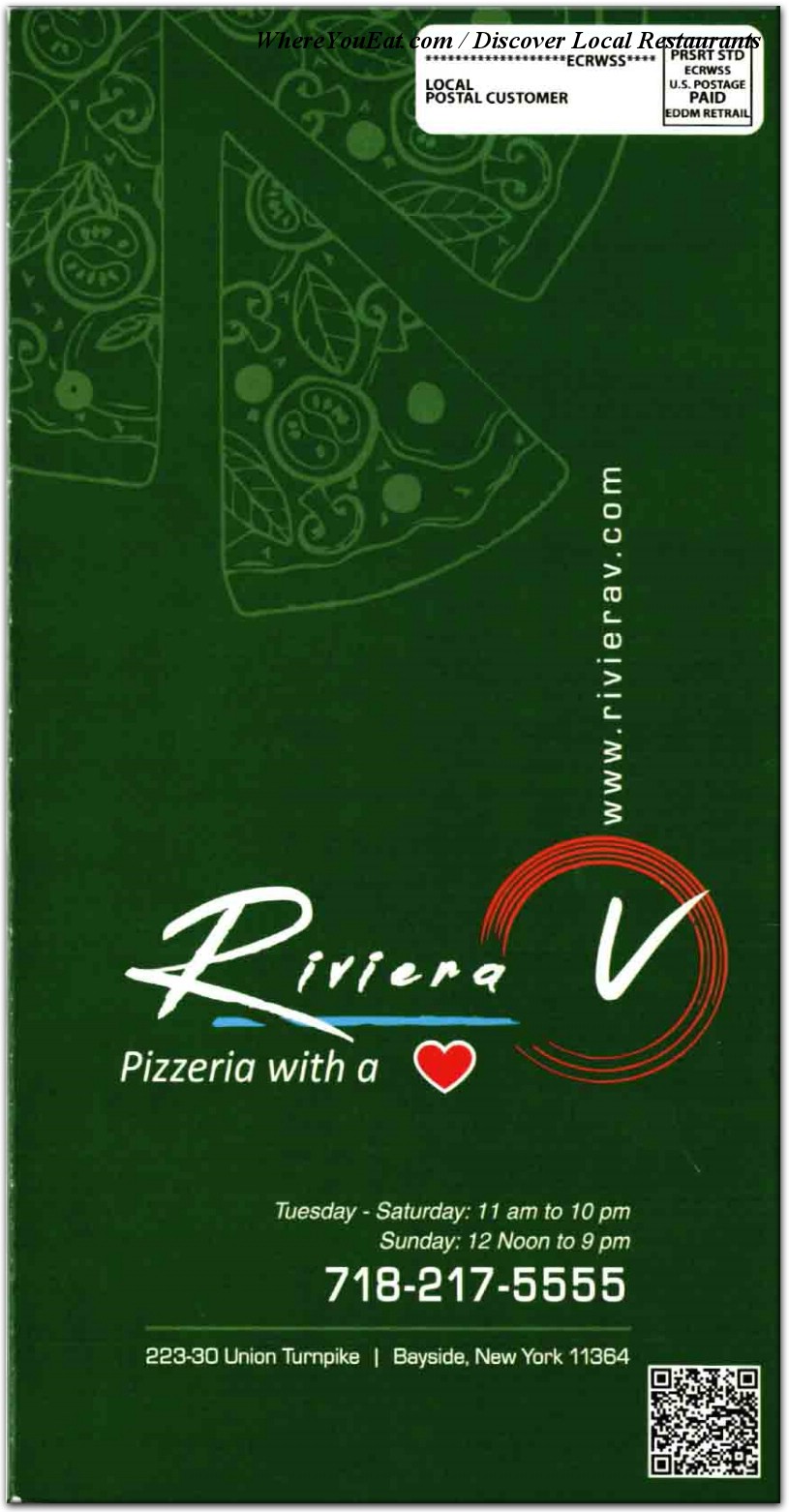 Home - Riviera V Pizzeria