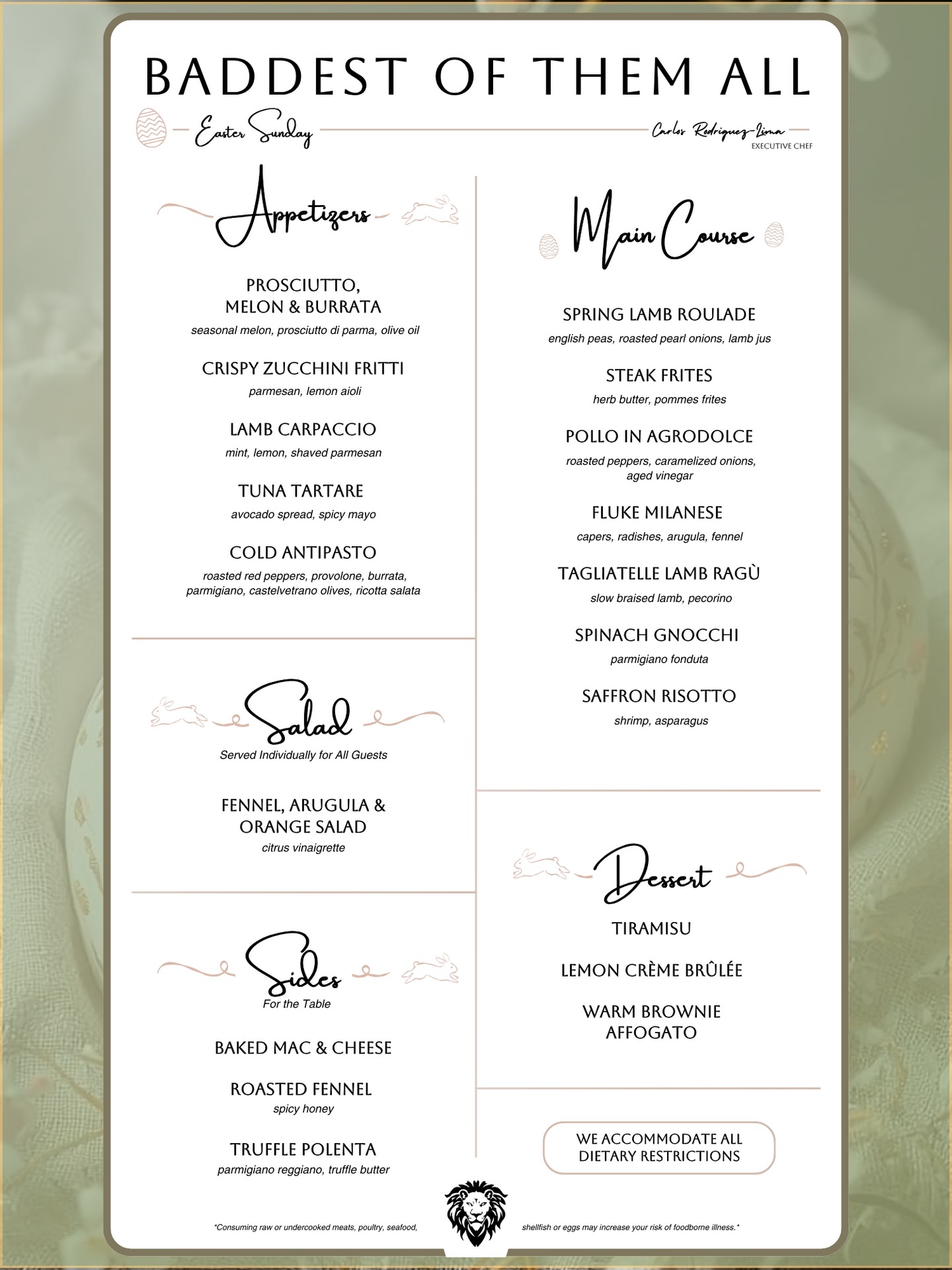 event restaurant image