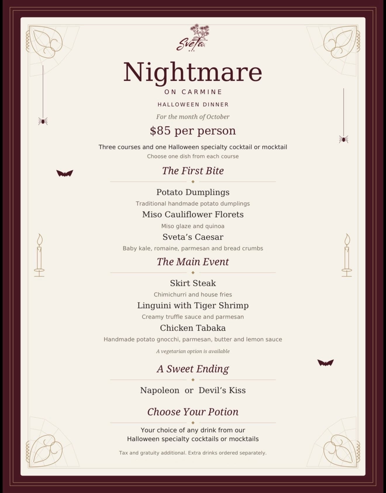 event restaurant image
