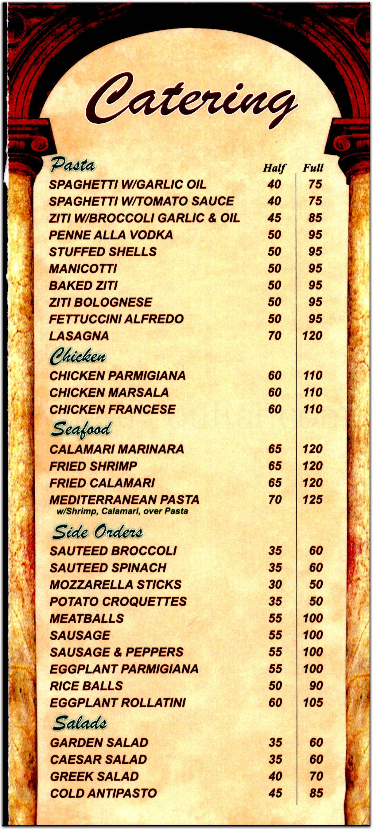 Nino's Pizza Restaurant in Brooklyn / Official Menus & Photos