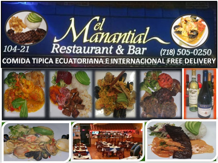 El Manantial Restaurant in Queens / Menus & Photos